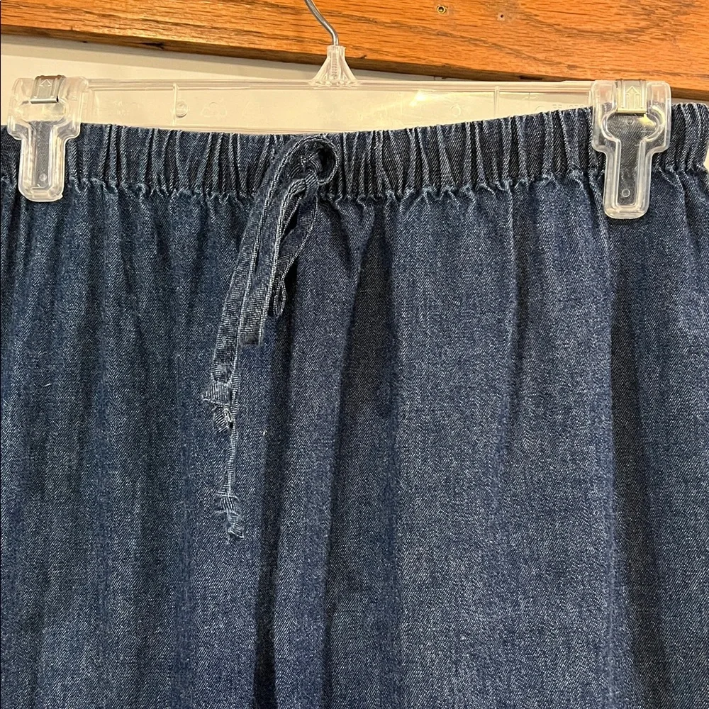 Karen Scott Blue‎ Denim Skirt